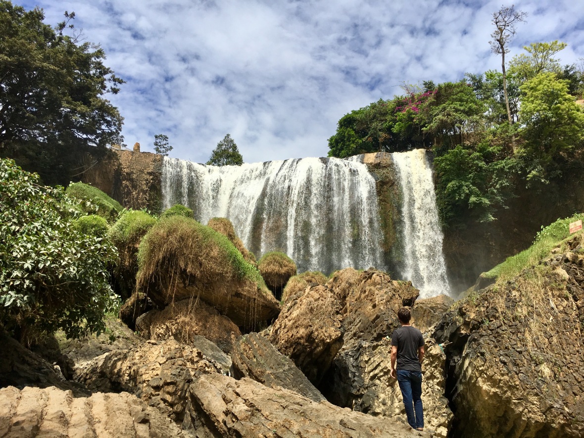 Elephant waterfalls Dalat