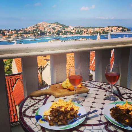 Dubrovnik breakfast